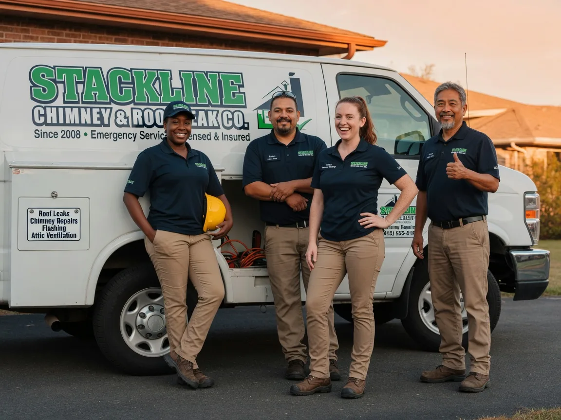 Chimney flashing repair company in Dawson, IA